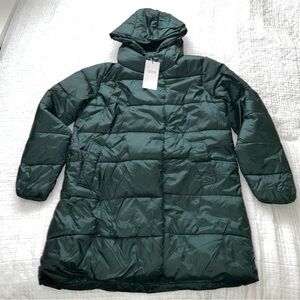 NWT Tiffosi Women’s Dark Green Winter Puffer Coat